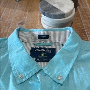 Chubbies Men's Light Blue Casual Shirt